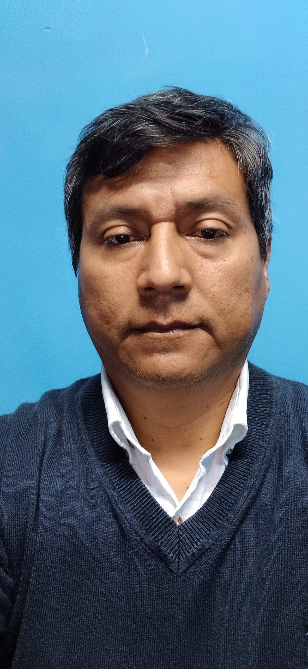 Fotografía del docente