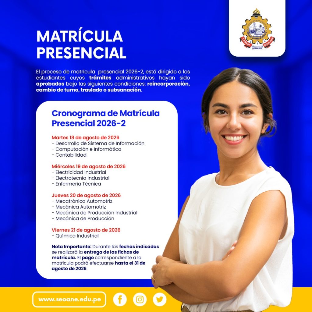 📌 Resultados publicados: Reincorporaciones, cambios de turno, traslados y subsanación de unidades didácticas correspondientes al periodo 2026-2.