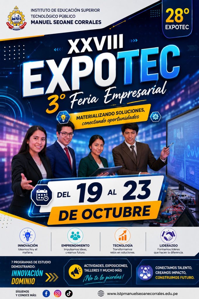EXPOTEC 2026 - IESTP Manuel Seoane Corrales