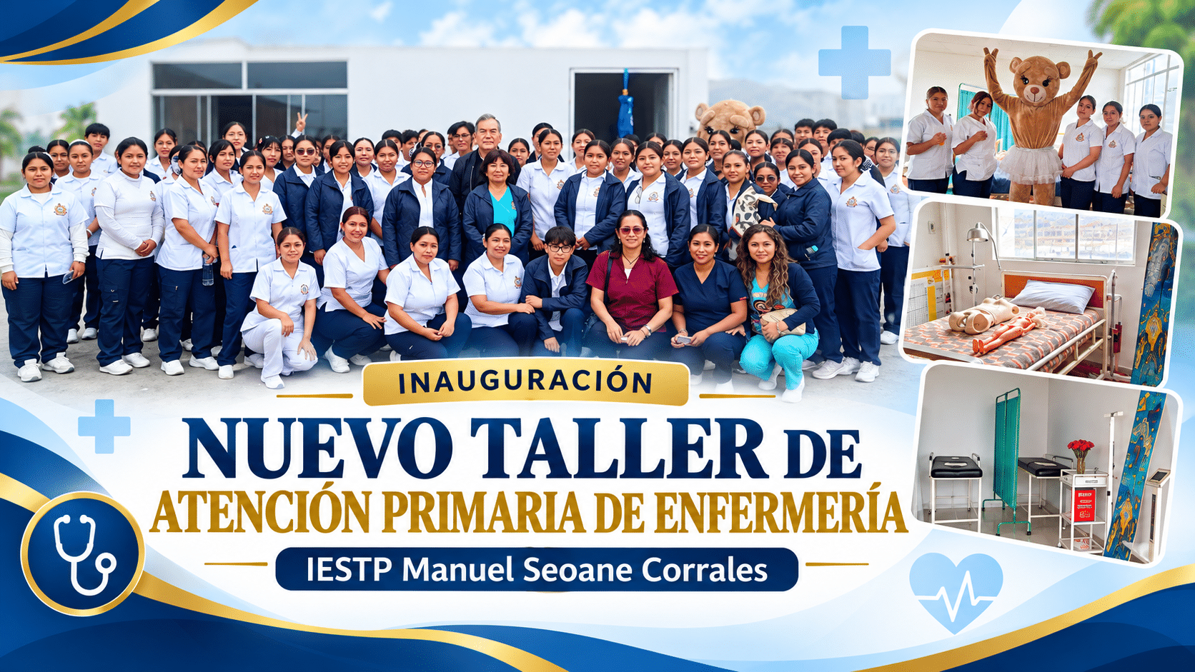IESTP “Manuel Seoane Corrales” inaugura nuevo taller de Atención Primaria de Enfermería